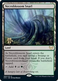 Necroblossom Snarl - Prerelease Cards - Magic: The Gathering card