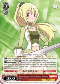 Pursuing the Truth of Rumors, Momoko - Magia Record: Puella Magi Madoka Magica [Side Story] (Anime) - Weiss Schwarz card