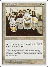 Shield Wall - Fifth Edition - Magic: The Gathering card