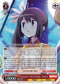 Everyone's Own Feelings, Tsuruno (SR) - Magia Record: Puella Magi Madoka Magica [Side Story] (Anime) - Weiss Schwarz card