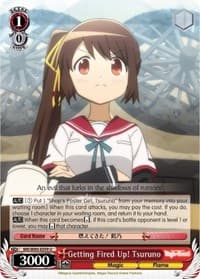 Getting Fired Up! Tsuruno - Magia Record: Puella Magi Madoka Magica [Side Story] (Anime) - Weiss Schwarz card