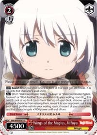 Wings of the Magius, Mifuyu - Magia Record: Puella Magi Madoka Magica [Side Story] (Anime) - Weiss Schwarz card