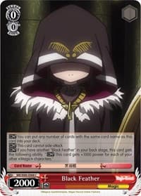 Black Feather - Magia Record: Puella Magi Madoka Magica [Side Story] (Anime) - Weiss Schwarz card