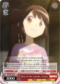Advice for Her Comrades, Tsuruno - Magia Record: Puella Magi Madoka Magica [Side Story] (Anime) - Weiss Schwarz card