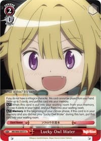Lucky Owl Water - Magia Record: Puella Magi Madoka Magica [Side Story] (Anime) - Weiss Schwarz card