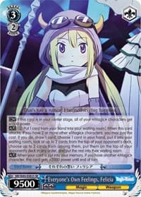 Everyone's Own Feelings, Felicia (SR) - Magia Record: Puella Magi Madoka Magica [Side Story] (Anime) - Weiss Schwarz card