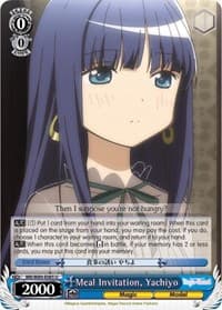 Meal Invitation, Yachiyo - Magia Record: Puella Magi Madoka Magica [Side Story] (Anime) - Weiss Schwarz card