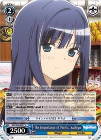The Importance of Points, Yachiyo - Magia Record: Puella Magi Madoka Magica [Side Story] (Anime) - Weiss Schwarz card