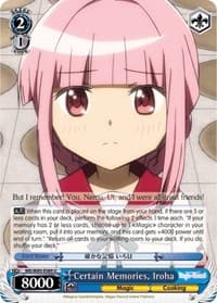 Certain Memories, Iroha - Magia Record: Puella Magi Madoka Magica [Side Story] (Anime) - Weiss Schwarz card