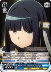 Things Good Friends Do, Yachiyo - Magia Record: Puella Magi Madoka Magica [Side Story] (Anime) - Weiss Schwarz card