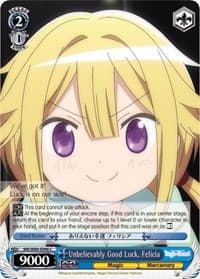 Unbelievably Good Luck, Felicia - Magia Record: Puella Magi Madoka Magica [Side Story] (Anime) - Weiss Schwarz card