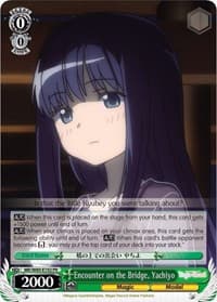 Encounter on the Bridge, Yachiyo - Magia Record: Puella Magi Madoka Magica [Side Story] (Anime) - Weiss Schwarz card