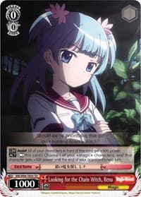 Looking for the Chain Witch, Rena - Magia Record: Puella Magi Madoka Magica [Side Story] (Anime) - Weiss Schwarz card