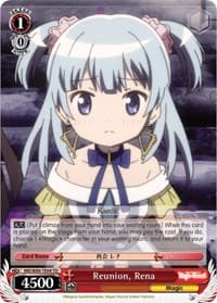Reunion, Rena - Magia Record: Puella Magi Madoka Magica [Side Story] (Anime) - Weiss Schwarz card