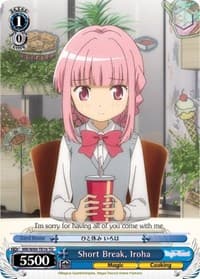 Short Break, Iroha - Magia Record: Puella Magi Madoka Magica [Side Story] (Anime) - Weiss Schwarz card