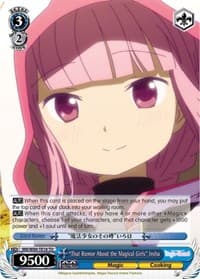 "That Rumor About the Magical Girls" Iroha - Magia Record: Puella Magi Madoka Magica [Side Story] (Anime) - Weiss Schwarz card