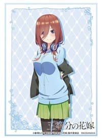 Bushiroad Sleeve Collection HG Vol.2810: The Quintessential Quintuplets - Miku Nakano (60-Pack) - Bushiroad Card Sleeves - Card Sleeves card