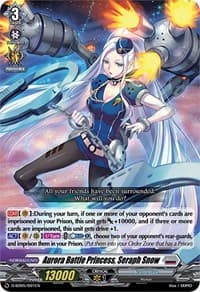 Aurora Battle Princess, Seraph Snow - D-SD05: Tomari Seto -Aurora Valkyrie- - Cardfight Vanguard card