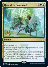 Quandrix Command - Prerelease Cards - Magic: The Gathering card