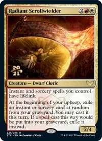 Radiant Scrollwielder - Prerelease Cards - Magic: The Gathering card