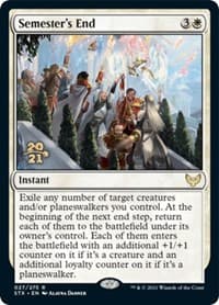Semester's End - Prerelease Cards - Magic: The Gathering card