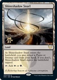 Shineshadow Snarl - Prerelease Cards - Magic: The Gathering card