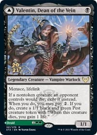 Valentin, Dean of the Vein - Prerelease Cards - Magic: The Gathering card