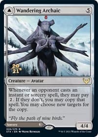 Wandering Archaic - Prerelease Cards - Magic: The Gathering card
