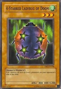 4-Starred Ladybug of Doom - Dark Beginning 1 - YuGiOh card
