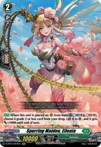 Spurring Maiden, Ellenia - D-BT01: Genesis of the Five Greats - Cardfight Vanguard card