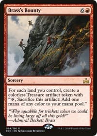 Brass's Bounty - Promo Pack: Strixhaven - Magic: The Gathering card