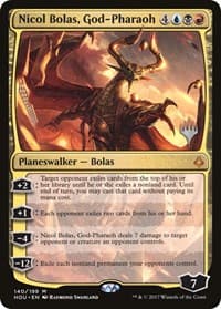Nicol Bolas, God-Pharaoh - Promo Pack: Strixhaven - Magic: The Gathering card