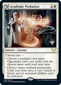Academic Probation - Promo Pack: Strixhaven - Magic: The Gathering card
