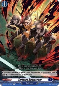 Tartaros Beatscram - D-BT01: Genesis of the Five Greats - Cardfight Vanguard card