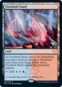 Frostboil Snarl - Promo Pack: Strixhaven - Magic: The Gathering card