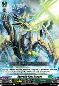 Hydrolic Ram Dragon - D-BT01: Genesis of the Five Greats - Cardfight Vanguard card