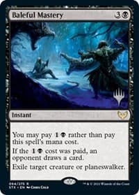 Baleful Mastery - Promo Pack: Strixhaven - Magic: The Gathering card