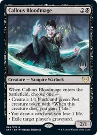 Callous Bloodmage - Promo Pack: Strixhaven - Magic: The Gathering card