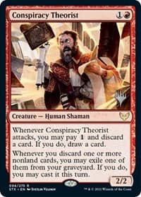 Conspiracy Theorist - Promo Pack: Strixhaven - Magic: The Gathering card