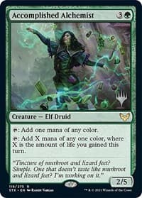 Accomplished Alchemist - Promo Pack: Strixhaven - Magic: The Gathering card