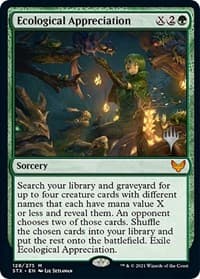 Ecological Appreciation - Promo Pack: Strixhaven - Magic: The Gathering card