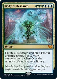 Body of Research - Promo Pack: Strixhaven - Magic: The Gathering card