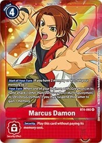 Marcus Damon (Box Topper) - Great Legend - Digimon Card Game card