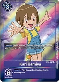 Kari Kamiya (Box Topper) - Great Legend - Digimon Card Game card