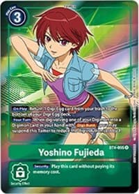 Yoshino Fujieda (Box Topper) - Great Legend - Digimon Card Game card