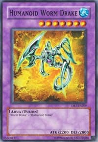 Humanoid Worm Drake - Dark Beginning 1 - YuGiOh card