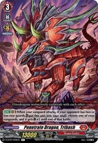 Penetrate Dragon, Tribash - D-BT01: Genesis of the Five Greats - Cardfight Vanguard card