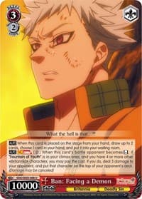 Ban: Facing a Demon - The Seven Deadly Sins - Weiss Schwarz card