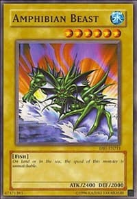Amphibian Beast - Dark Beginning 1 - YuGiOh card