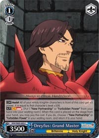 Dreyfus: Grand Master - The Seven Deadly Sins - Weiss Schwarz card